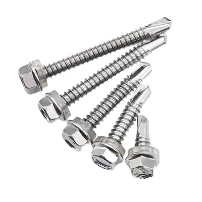 Stainless Steel Self-Tapping Hex Washer Head Drill Denb Denb